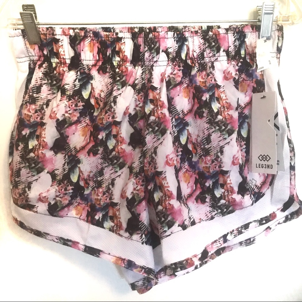 Multi color running/walking shorts